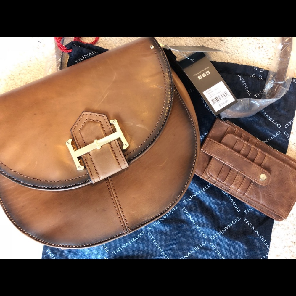 NWT Tignanello purse and matching wallet!